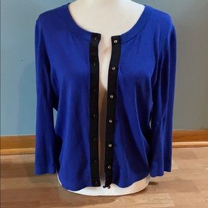 Kate Spade silk/cotton cardigan sweater women’s XL